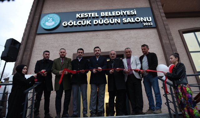 Kestel Belediyesi’nden Gölcük ve Ümitalan’a düğün salonu