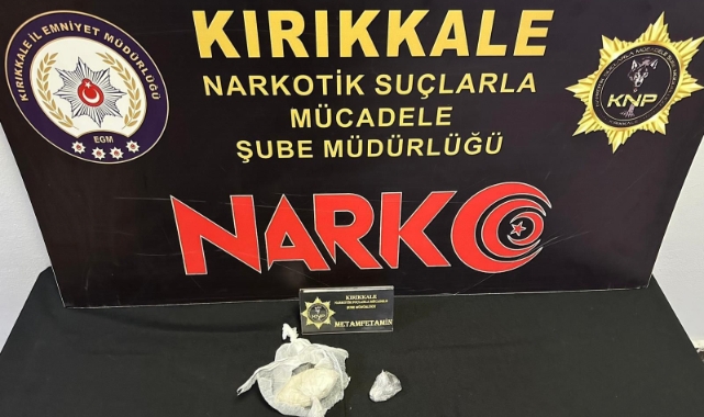 Kırıkkale'de uyuşturucu operasyonunda 1 tutuklama