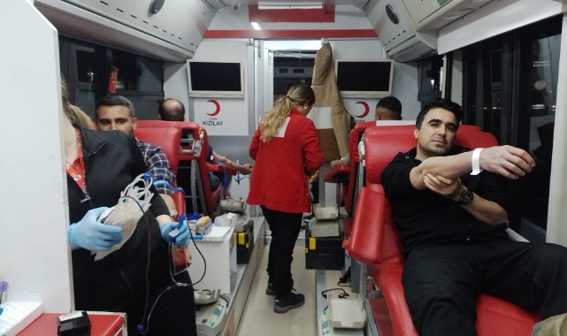 Kızılaydan ramazanda kan bağışı mesaisi