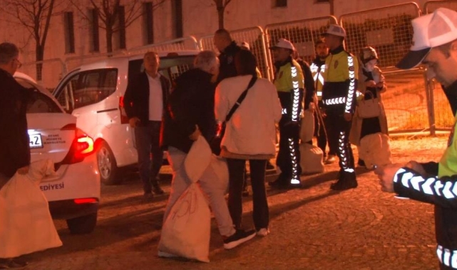 Küçükçekmece’de sayılan oylar İlçe Seçim Kuruluna getirildi
