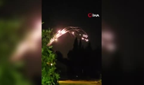 Lübnan’dan İsrail’e yaklaşık 30 roket fırlatıldı