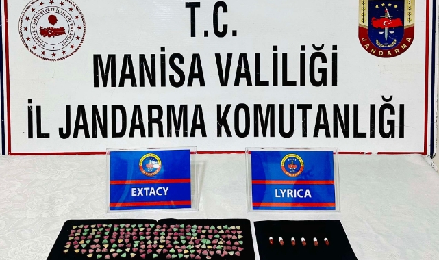 Manisa’da 198 uyuşturucu hap ele geçirildi