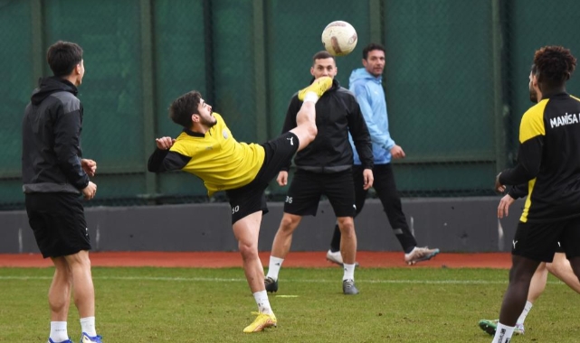 Manisa FK’da, Ümraniyespor maçı hazırlıkları devam ediyor