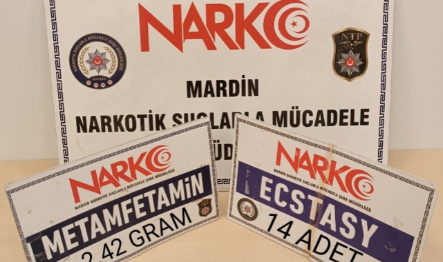 Mardin'de uyuşturucu operasyonu