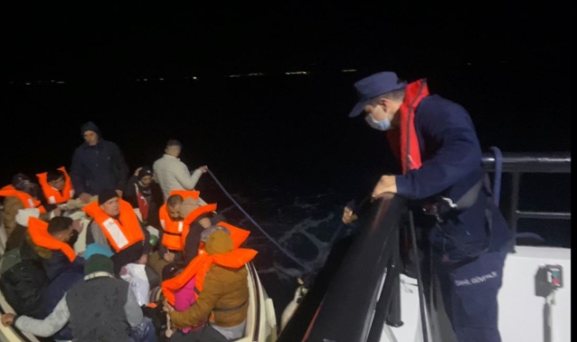 Marmaris’te 17 düzensiz göçmen yakalandı, 19’u kurtarıldı