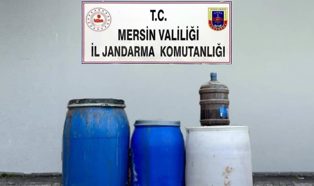 Mersin'de sahte içki operasyonu