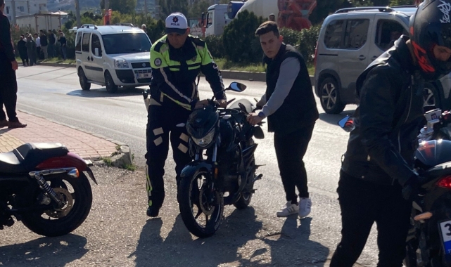 Mersin'de trafik kazası! 2 yaralı
