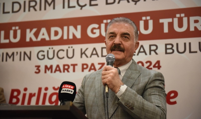 MHP'nin "Yıldırım'ın Gücü Kadınlarımız" buluşması gerçekleştirildi