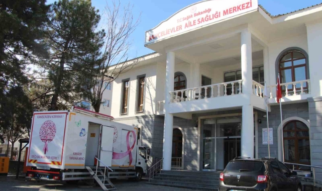 Mobil tarama aracı erken teşhise destek sağlıyor