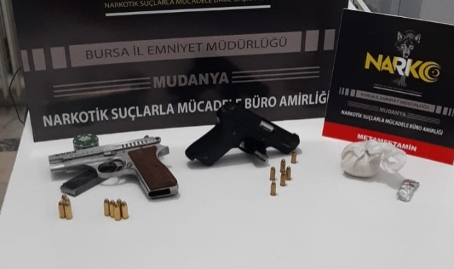 Mudanya'da ki bağ evine uyuşturucu operasyonu