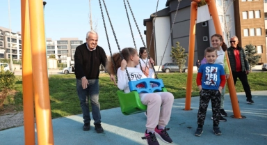Nilüferli çocuklar Şadi Özdemir'le buluştu