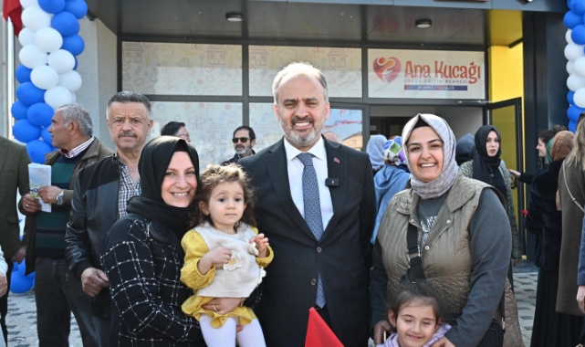Nilüferli minikler de artık ‘Ana Kucağında’