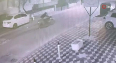 Önce elini yıkadı sonra motoru çaldı