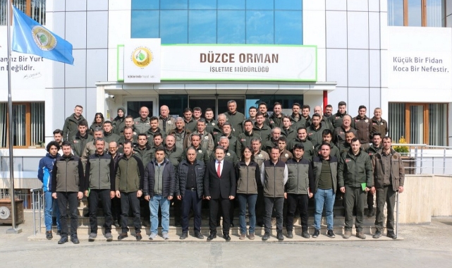 Ormanın koruyucularına eğitim verildi