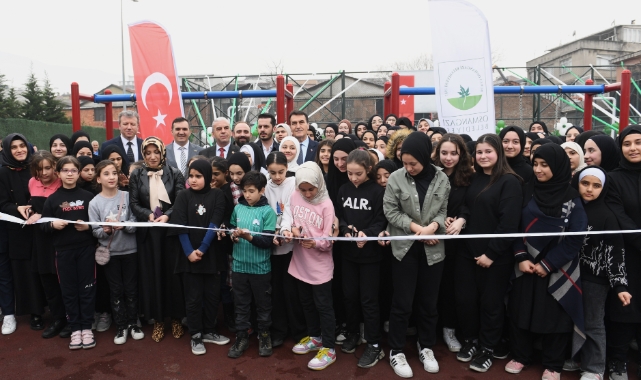 Osmangazi Belediyesi'nden bir park hizmeti daha