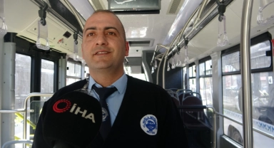 Otobüste rahatsızlanan yolcuyu şoför hastaneye yetiştirdi