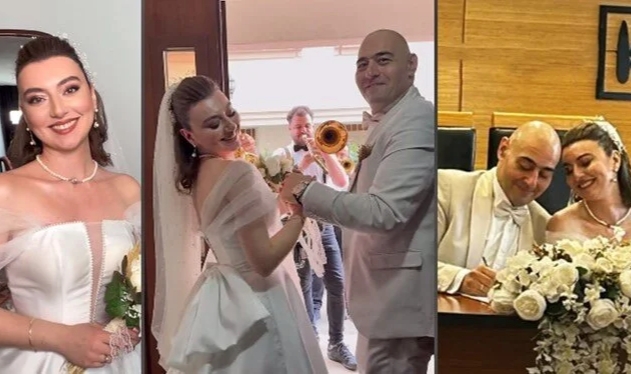 Oyuncu Cem Cücenoğlu ile Asude Karayavuz evlendi