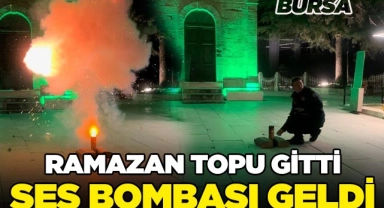 Ramazan topu gitti ses bombası geldi