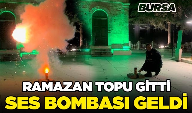 Ramazan topu gitti ses bombası geldi