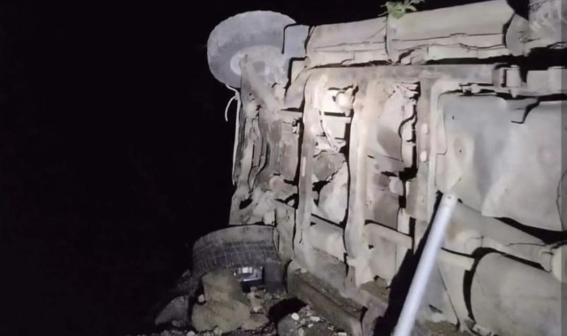 Rize’de kamyonet şarampole yuvarlandı: 6 yaralı