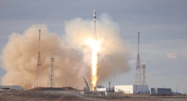 Rusya'nın Soyuz MS-25 uzay aracı Kazakistan'dan fırlatıldı