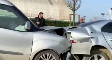 Sakarya'da zincirleme kaza meydana geldi