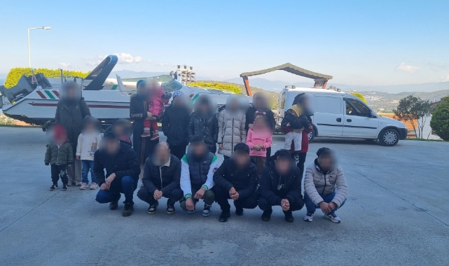 Saklanan 8 organizatör ve 24 düzensiz göçmen yakalandı