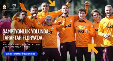Şampiyonluk yolunda taraftar Florya'da
