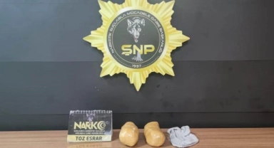 Şanlıurfa’da 1 kilo 150 gram toz esrar ele geçirildi