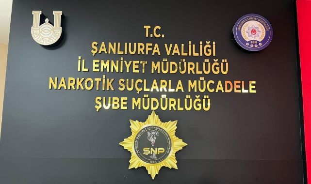 Şanlıurfa'da 1 kilo 600 gram skunk ele geçirildi