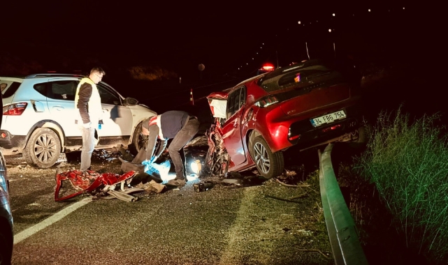 Şanlıurfa’da iki otomobil çarpıştı: 1 ölü, 2 yaralı