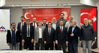 Sedat Yalçın BUMİAD'ı ziyaret etti