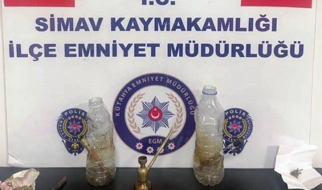 Simav’da uyuşturucu operasyonu: 3 gözaltı