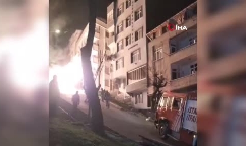 Sultangazi’de korkutan doğalgaz patlaması