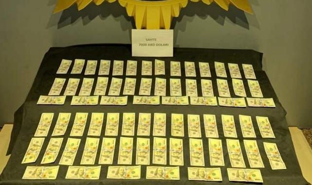 Şüphe üzerine durduruldu! Üzerinde sahte 7 bin dolar yakalandı