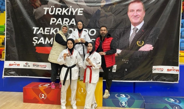 TaeKwonDo Şampiyonası'nda Kayserili sporculardan 3 madalya