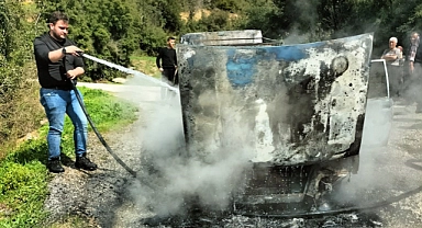 Tofaş alevlere teslim oldu