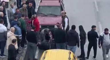 Trafikteki laf dalaşı silahlı kavgaya dönüştü