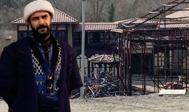 TRT dizisinin setinde yangın çıktı