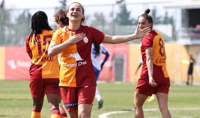 Turkcell Kadın Futbol Süper Ligi: Galatasaray: 2 - Hakkarigücü Spor: 1