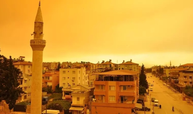 Türkiye'ye "çöl tozu" geliyor