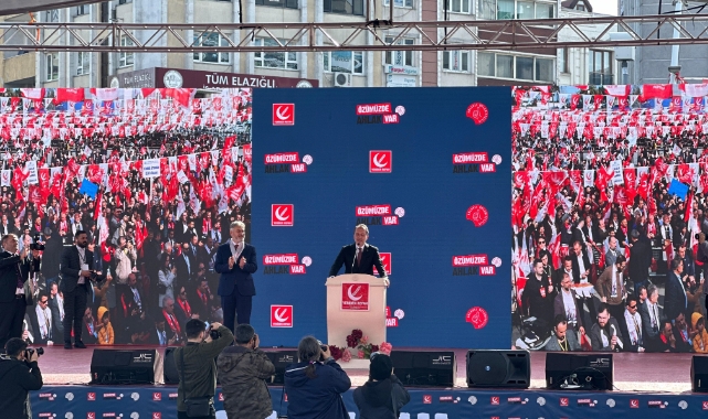 Yeniden Refah Partisi Genel Başkanı Erbakan: “İstanbul’a heykelci belediyecilik yakışmaz”