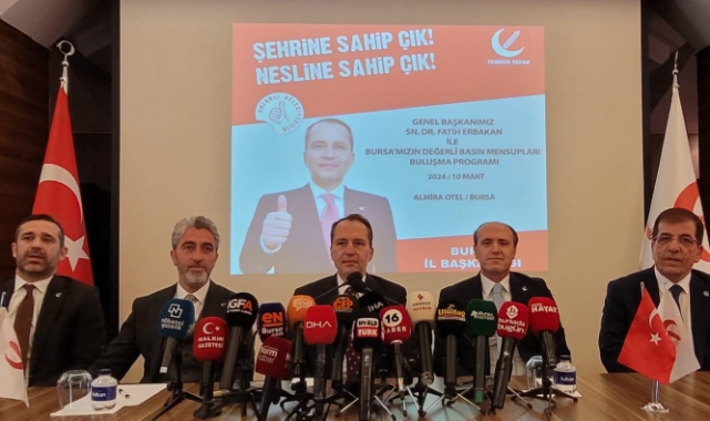 YRP Genel Başkanı Fatih Erbakan: Muazzam bir ilgiyle karşı karşıyayız