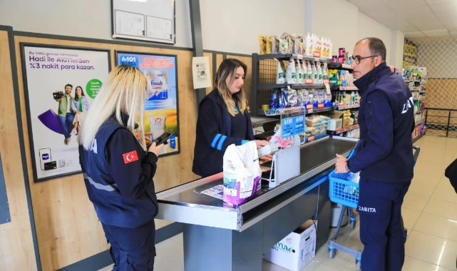 Zabıtadan marketlere ramazan denetimi