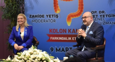 Zahide Yetiş ve Opr. Dr. Servet Yetgin'den kolon kanseri uyarısı
