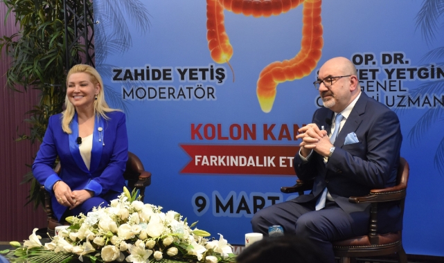 Zahide Yetiş ve Opr. Dr. Servet Yetgin'den kolon kanseri uyarısı