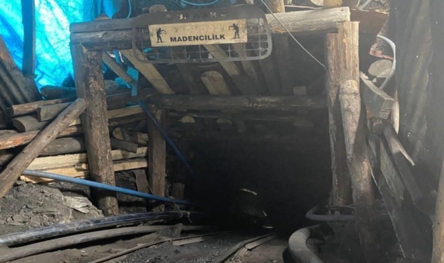 Zonguldak'ta ruhsatsız maden ocakları imha edildi