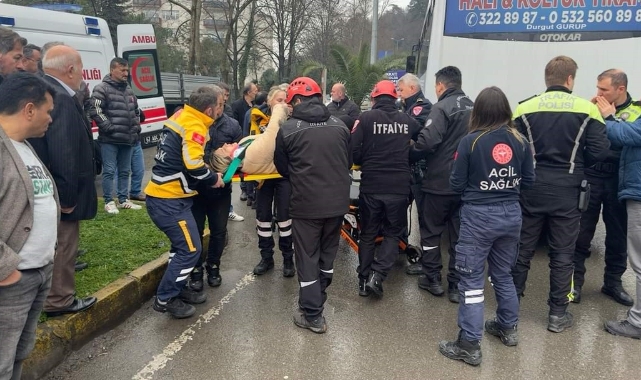 Zonguldak’ta trafik kazası; 1 yaralı