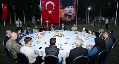 12'nci Komando Tugay Komutanlığı, şehit aileleri ve gaziler onuruna iftar verdi