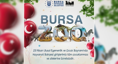 23 Nisan’da Bursa Hayvanat Bahçesi ücretsiz